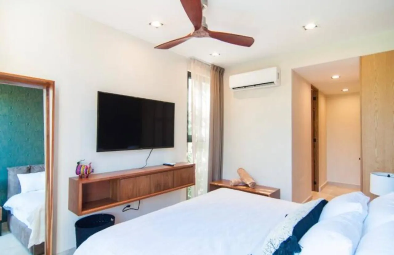 Spectacular Apartment Quiet Area Pool & Gym Pure 301 Tulum