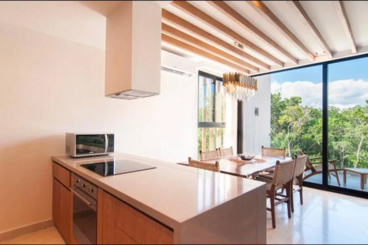 Spectacular Apartment Quiet Area Pool & Gym Pure 301 Tulum Mexico