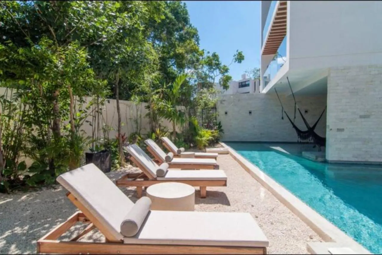 Spectacular Apartment Quiet Area Pool & Gym Pure 301 Tulum